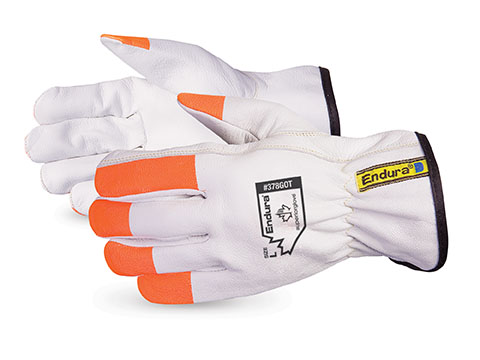#378GOT Superior Glove®  Endura® Goatgrain Glove w/ Hi-Viz Fingertips